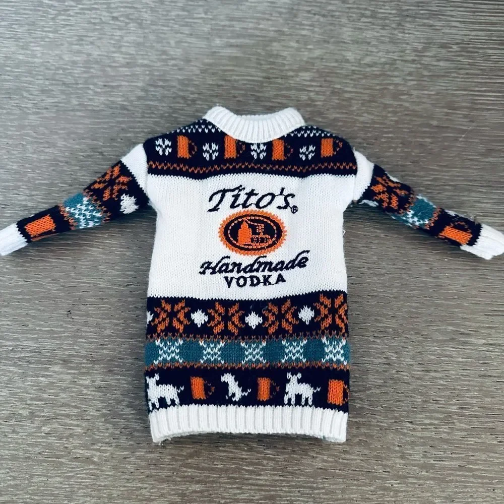 Tito’s Texas Vodka Bottle Sweater